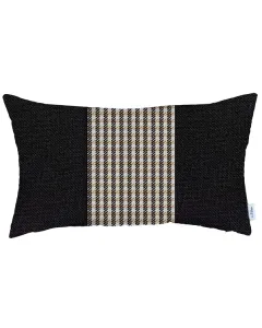 نوفا هوم غطاء وسادة "Boho Chic" جاكار - 30x50 سم - اسود متوفر في ذا سكاوت - عمّان، الأردن