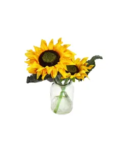 نوفا هوم "Sun Flower" مزهرية زهور - 24 سم - أصفر متوفر في ذا سكاوت - عمّان، الأردن