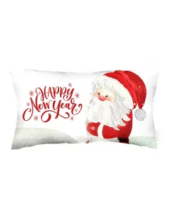 نوفا هوم غطاء وسادة "Christmas"  - 30x50 سم -أبيض متوفر في ذا سكاوت - عمّان، الأردن