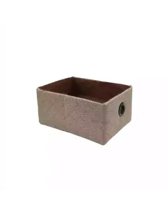 ويفا "Hammer" سلة تخزين قماشية قابلة للطي - 19x26x13 سم - بيج متوفر في ذا سكاوت - عمّان، الأردن