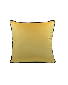 نوفا هوم "Velvet" غطاء وسادة  - 47x47 سم -  أصفر متوفر في ذا سكاوت - عمّان، الأردن
