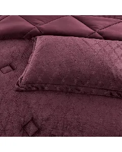 Image of "Nova Home Landers 3D Embossed Velvet Flannel Winter Comforter Set - Single/Twin- 4 Pcs - Rosemary" from TheScout Marketplace