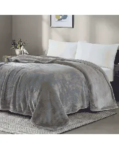 Image of "Nova Home Silky Blanket - King/Super King - Grey" from TheScout Marketplace