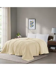 نوفا هوم بطانية "Silky" - بيج (متوفر بعدة مقاسات) متوفر في ذا سكاوت - عمّان، الأردن