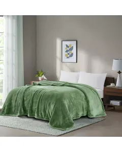 نوفا هوم بطانية "Silky" - مفرد/ مفرد كبير - أخضر متوفر في ذا سكاوت - عمّان، الأردن