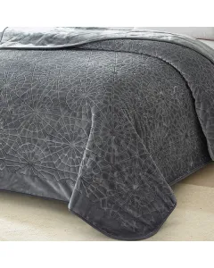 Nova Home Lynx Engraved Blanket - King/Super King - Grey available at The Scout - Amman, Jordan