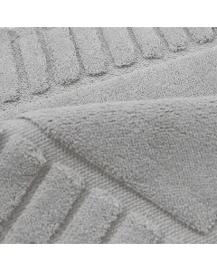 Image of "Nova Home Lasan Cotton Bath Rug - 60x100 Cm - Light Grey" from TheScout Marketplace
