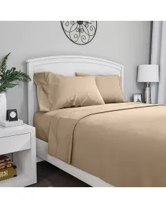 Fieldcrest Plain Flat Sheet - 100% Cotton - 220 Thread Count - Single/Twin - Canvas available at The Scout - Amman, Jordan