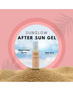 جل مبرد بعد التعرض للشمس بالألوفيرا GAEA Sunglow برائحة البطيخ – 100 مل