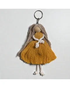 مدالية مكرميه قطنية مصنوعة يدويًا – متعددة الاستخدام