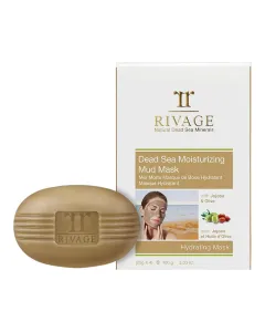 مجموعة ريفاج طين البحر الميت المرطب وصابون الطين الأسود (4 × 25غ) - ترطيب وتنظيف