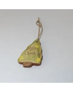 ميدالية خزفية تذكارية يدوية – قطر 5 سم – فن الموزاييك