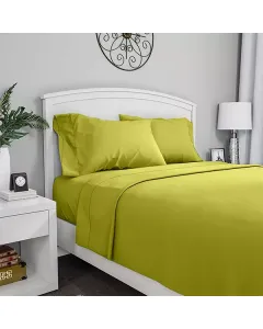 فيلدكريست شرشف فلات بتصميم سادة - 100% قطن - 220 خيط لكل انش مربع - مفرد\مفرد كبير - بستاشيو  متوفر في ذا سكاوت - عمّان، الأردن