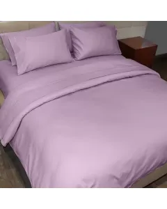 فيلدكريست غطاء وجه لحاف بتصميم سادة - 100% قطن - 220 خيط لكل انش مربع - بنفسجي فاتح (متوفر بعدة مقاسات) متوفر في ذا سكاوت - عمّان، الأردن